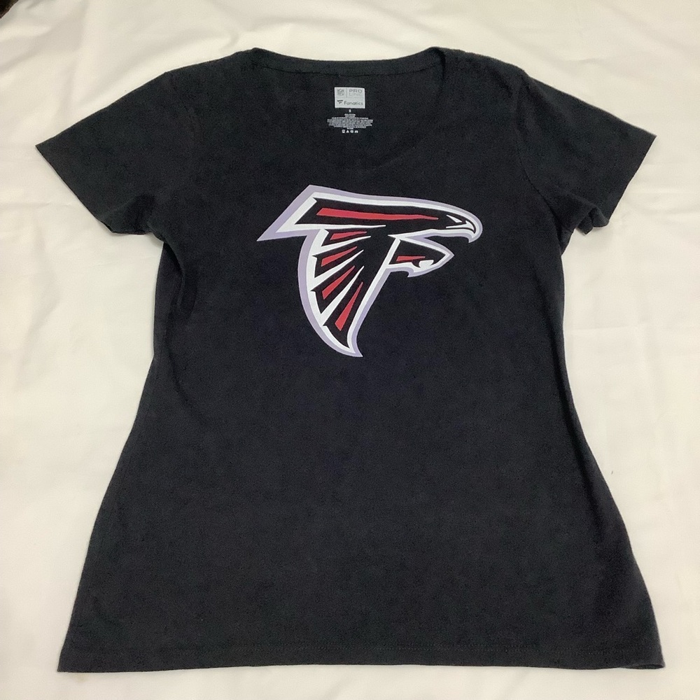 Fanatics NFL Pro line V neck black T-Shirt S  (W740)